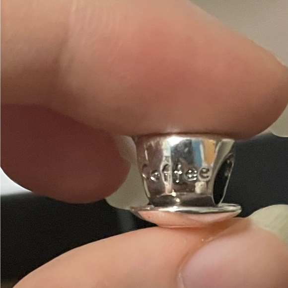 2 sterling silver coffee charms - Picture 5 of 5